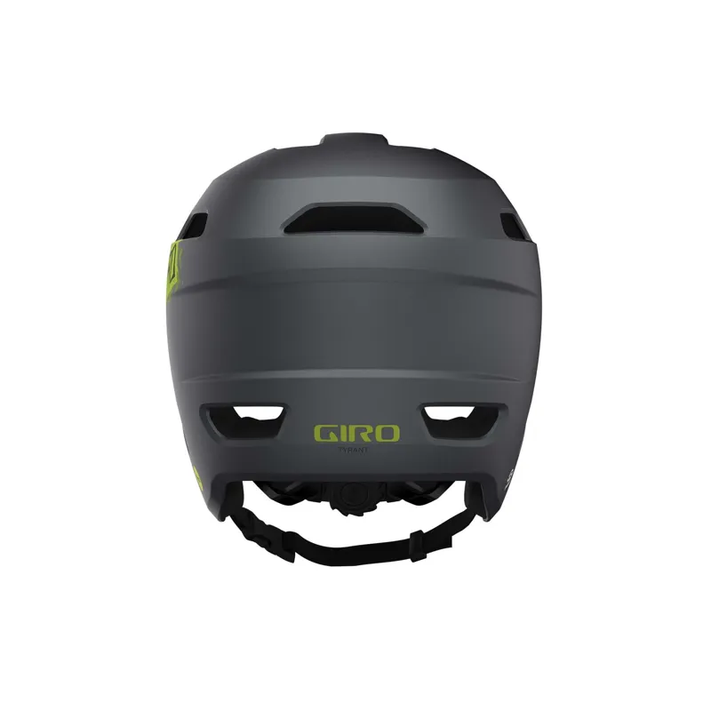 Giro Tyrant Spherical Dirt Helmet in Matte Black/Anodized Lime-2