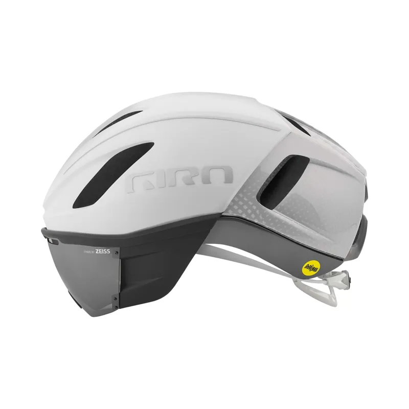 Giro Vanquish MIPS Aero Helmet in Matte White/Silver-1