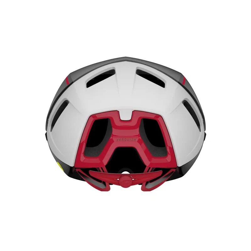 Giro Vanquish MIPS Aero Helmet In Matte Black/White/Red-2