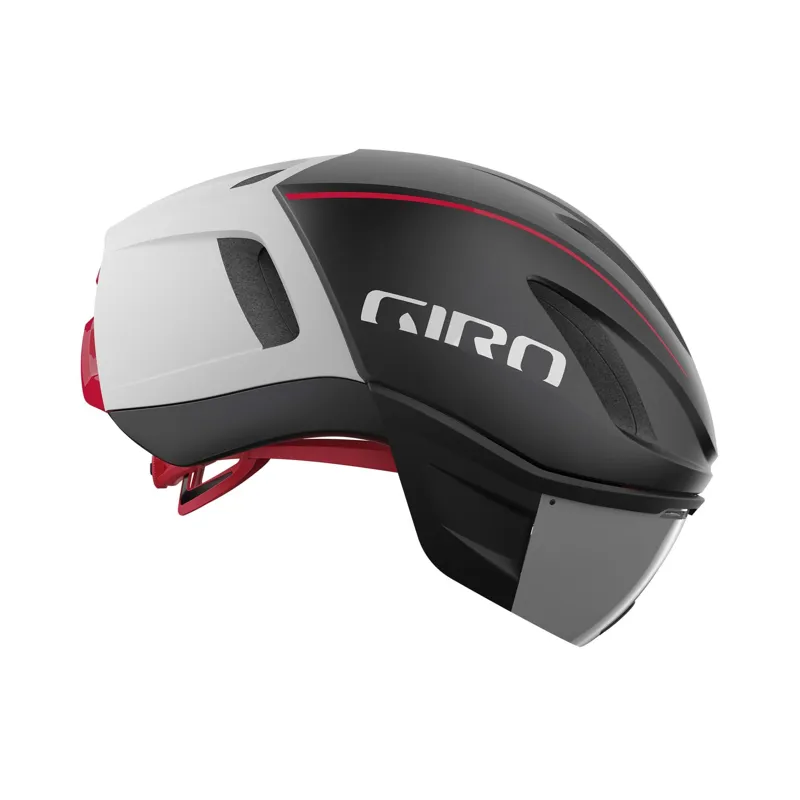 Giro Vanquish MIPS Aero Helmet In Matte Black/White/Red-3