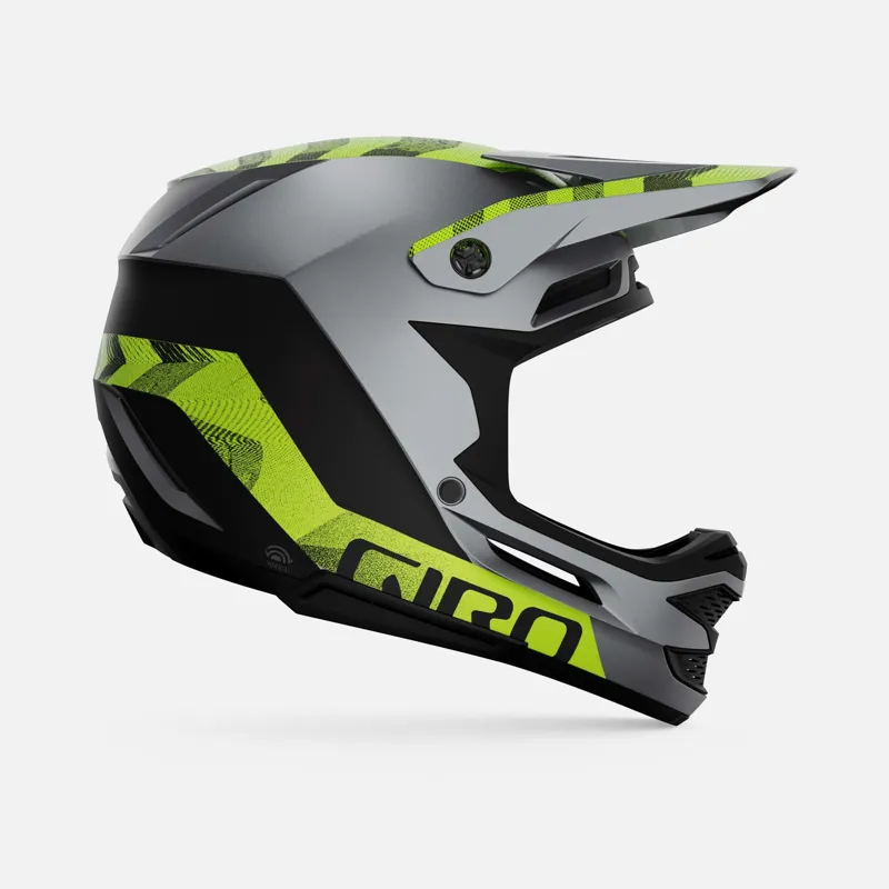 Giro Insurgent MIPS Spherical Helmet in Matte Black/Anodized Lime-3