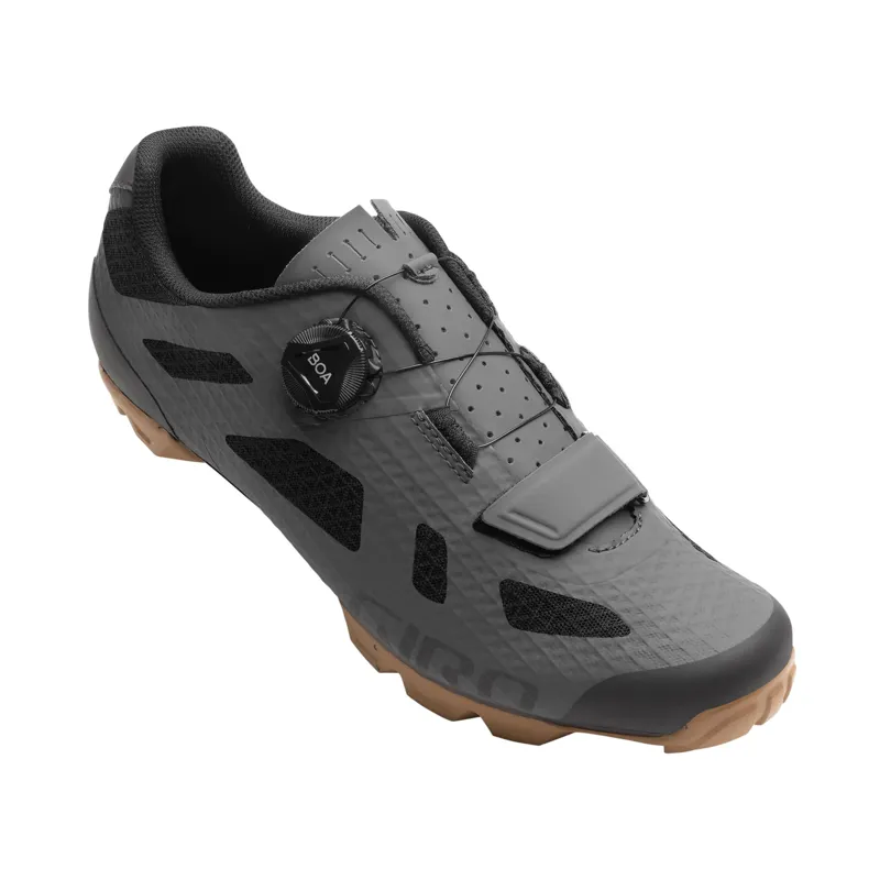 Giro Rincon Mountain Bike Cycling Shoes in Dark Shadow/Gum