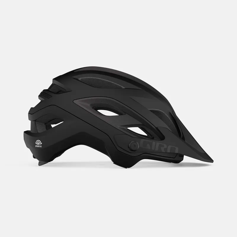 Giro Merit Spherical Dirt Helmet in Matte Black/Gloss Black-3