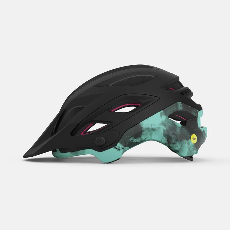 Giro Merit Spherical Women's Dirt Helmet in Black Ice Dye-1