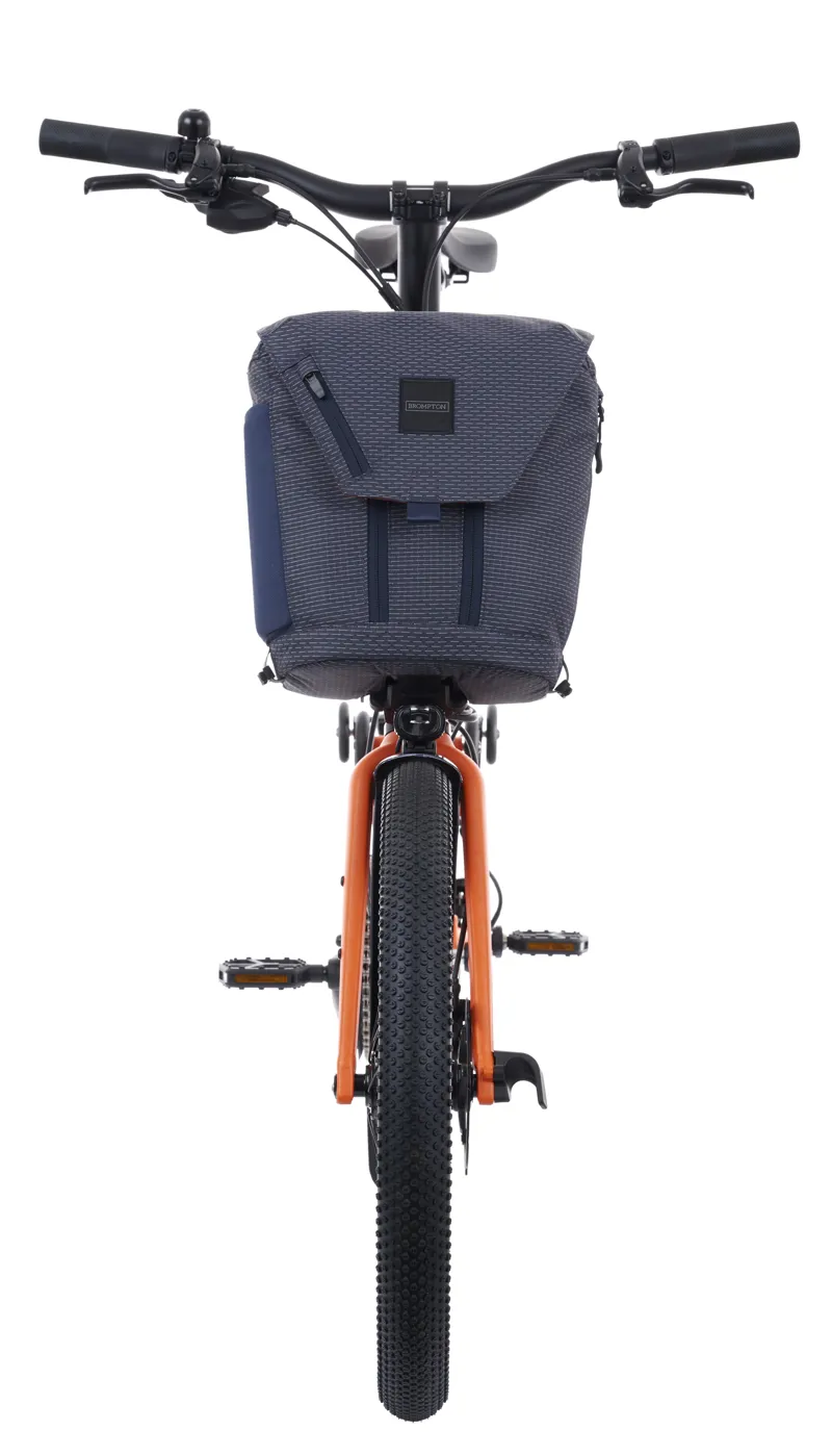 Brompton Electric G Line with Roller Frame 4 Speed Folding Bike 2025 in Adventure Orange-5