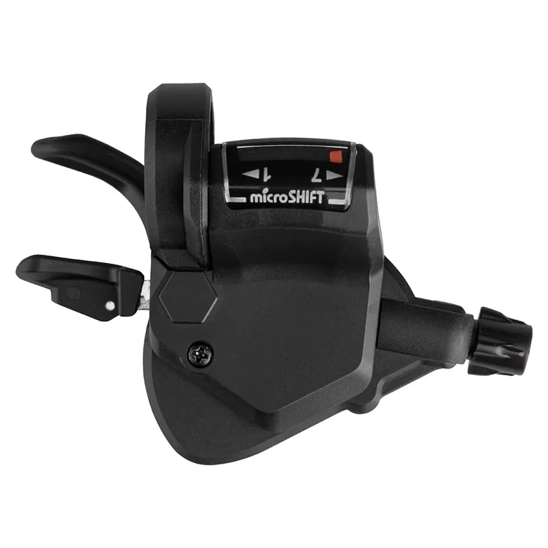 microSHIFT TS39 Thumb Tap Shifters RH 7 Speed in Black