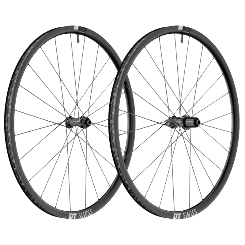 DT Swiss GR 1600 Spline Disc 700c Shimano HG Road Wheelset in Black