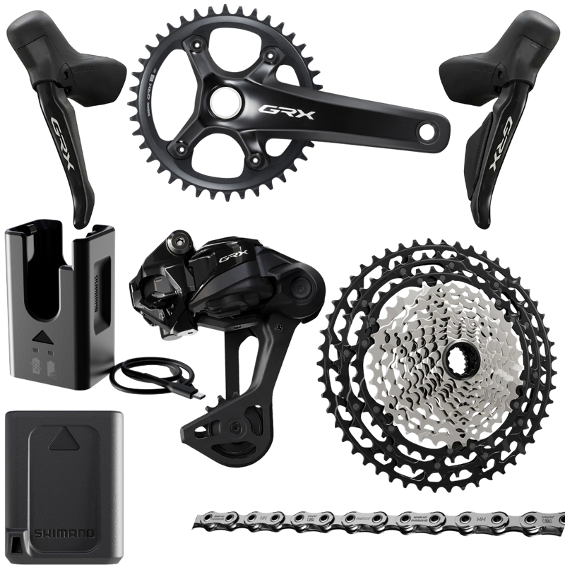 Shimano GRX 820 XTR Di2 1 x Groupset