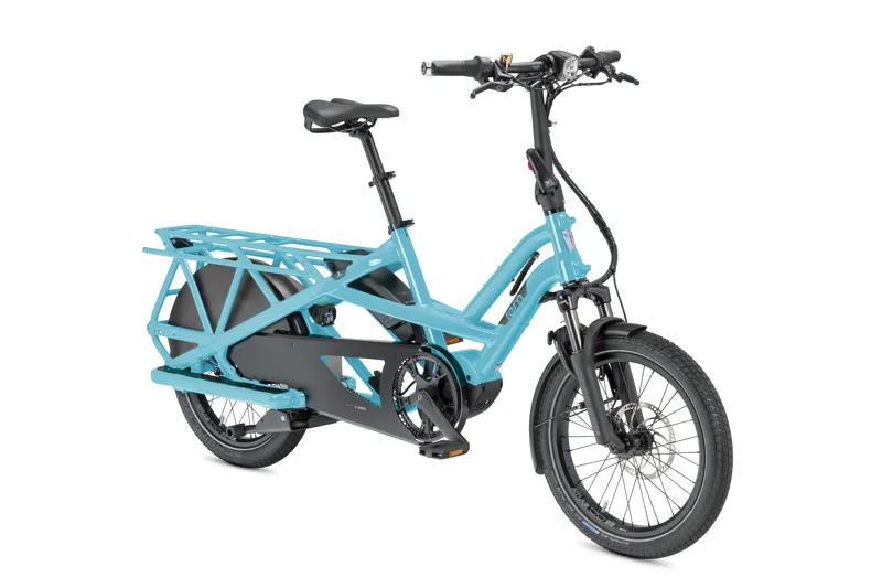 Tern GSD S10 LX 500wh Performance CX Electric Cargo Bike 2025 in Gloss Beetle Blue-1