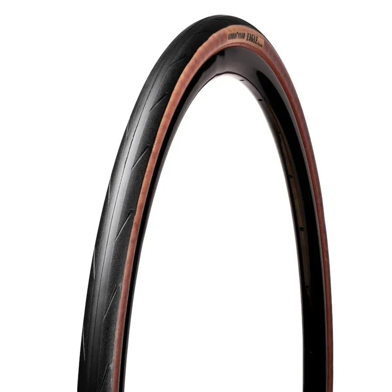 Goodyear Eagle Tubeless Road Tyre in Tan 700x28
