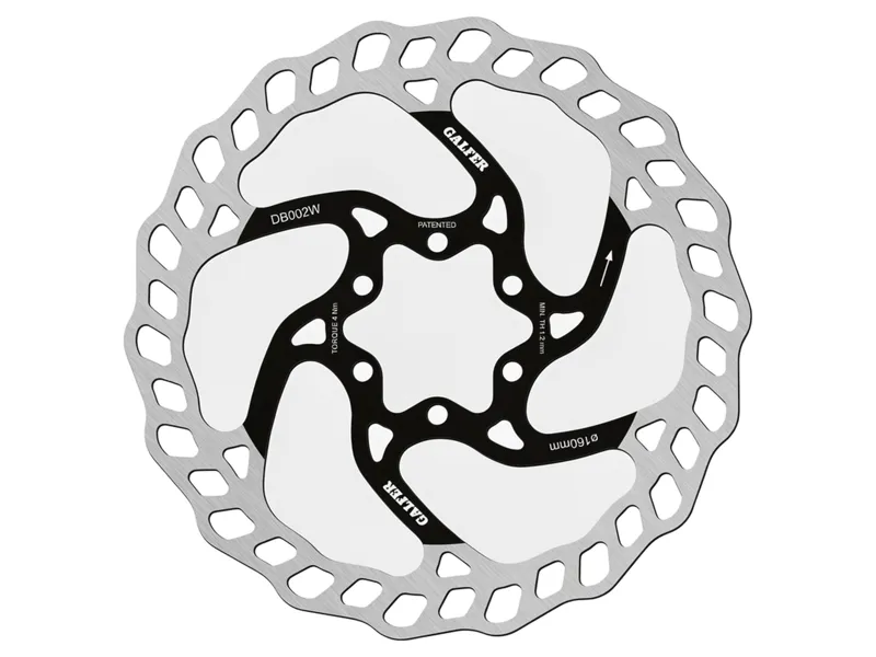 Galfer Wave MTB Disc Rotor 180x1.8mm 6 Bolt