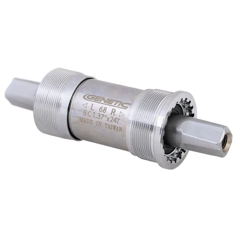 Balfes Bikes Genetic Cromozone JIS Sealed Bottom Bracket 68x1 inch in Chrome | Free postage over £30, £10 off first order, price match & 0% finance.