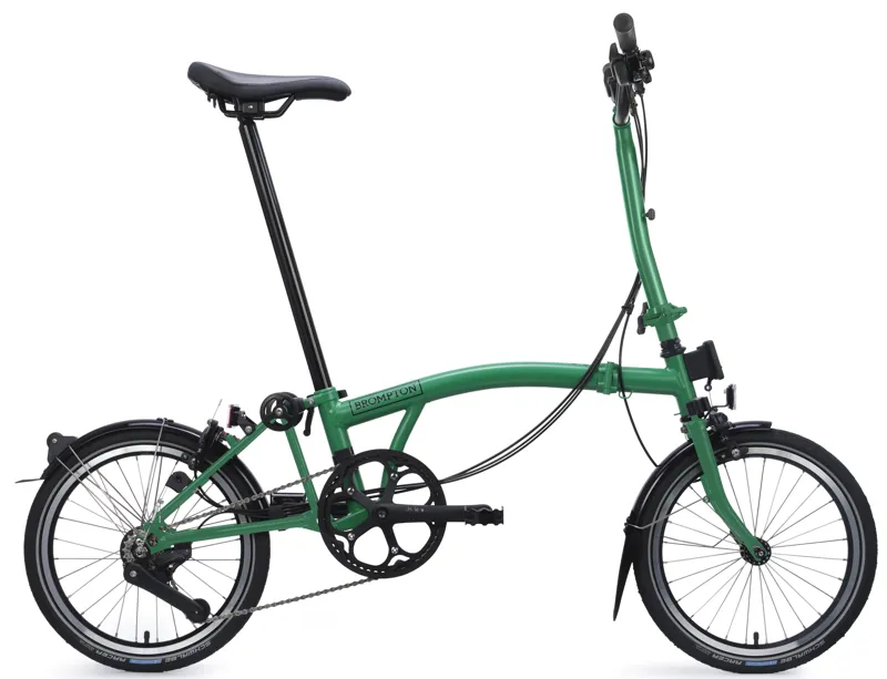 Brompton C Line 12-Speed Folding Bike 2026 in Palm Green-7
