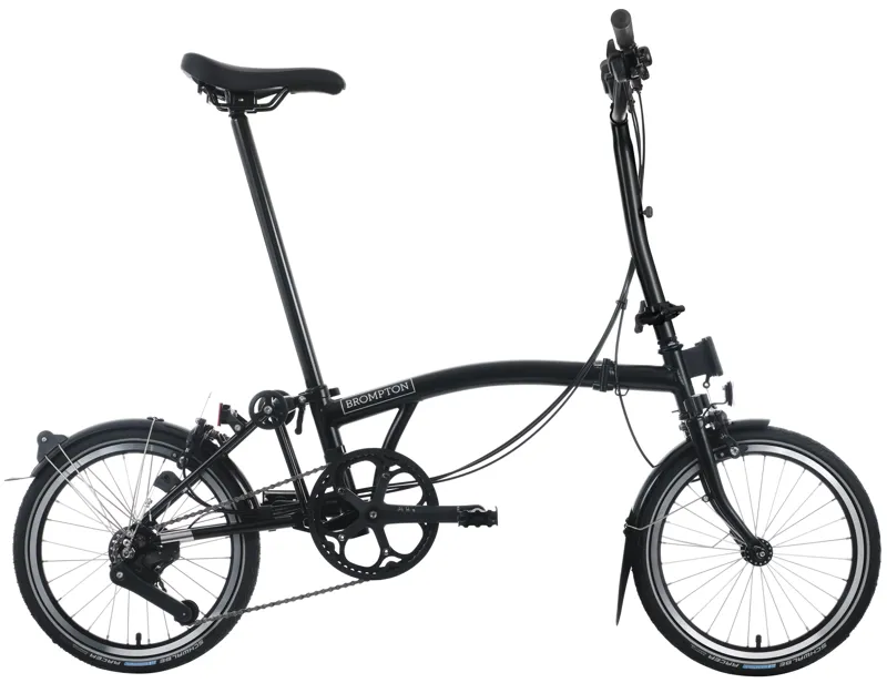 Brompton C Line 12-Speed Folding Bike 2026 in Matt Black-9