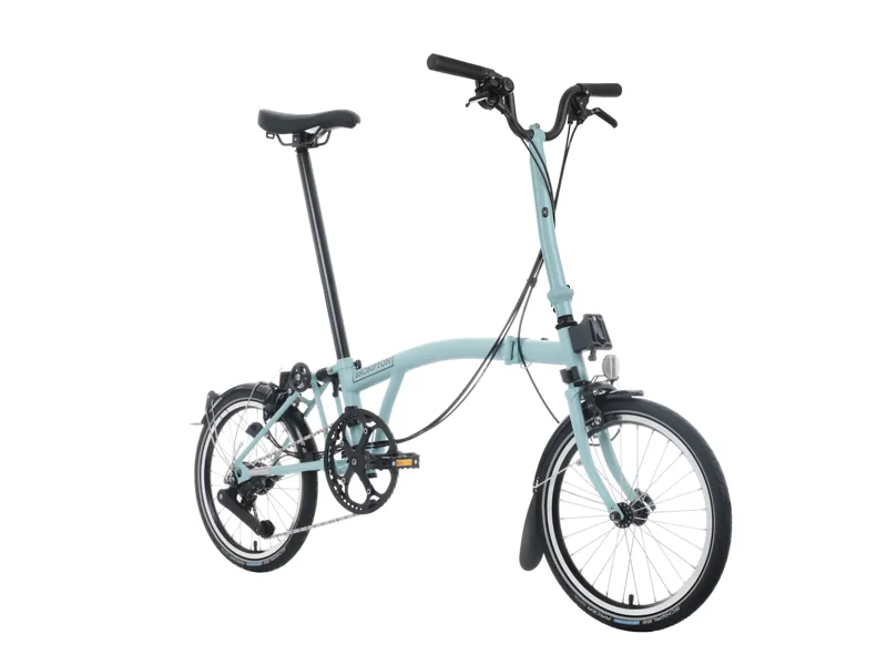 Brompton C Line 12-Speed Folding Bike 2025 in Turkish Green-9