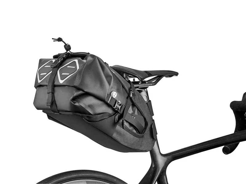 H2Pro Saddle Bag in Black Medium-2