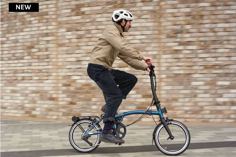 Brompton P Line V2 4-Speed Folding Bike 2026 in Pacific Lacquer-4