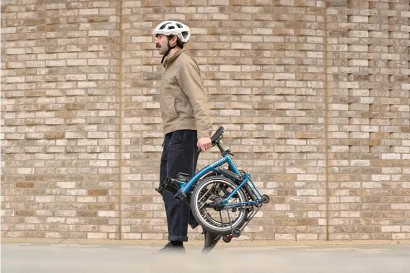 Brompton P Line V2 4-Speed Folding Bike 2026 in Pacific Lacquer-5
