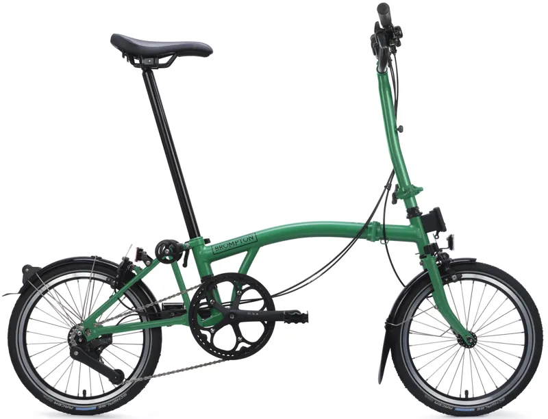 Brompton C Line 4-Speed Folding Bike 2026 in Palm Green-7