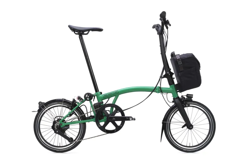 Brompton Electric P Line 4-Speed Folding Bike 2026 in Palm Green-4
