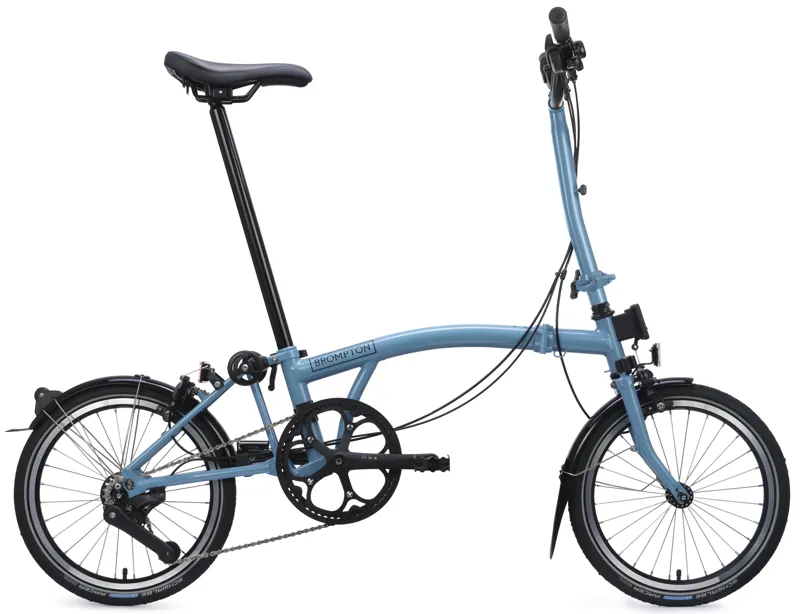 Brompton C Line 4-Speed Folding Bike 2026 in Cloud Metallic-6