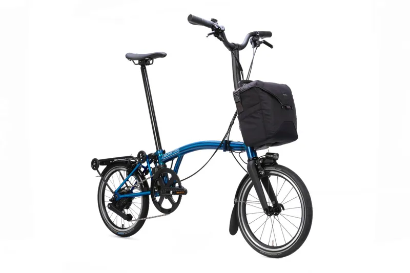 Brompton Electric P Line with SuperRoll+ 4-Speed Folding Bike 2026 in Pacific Lacquer-1