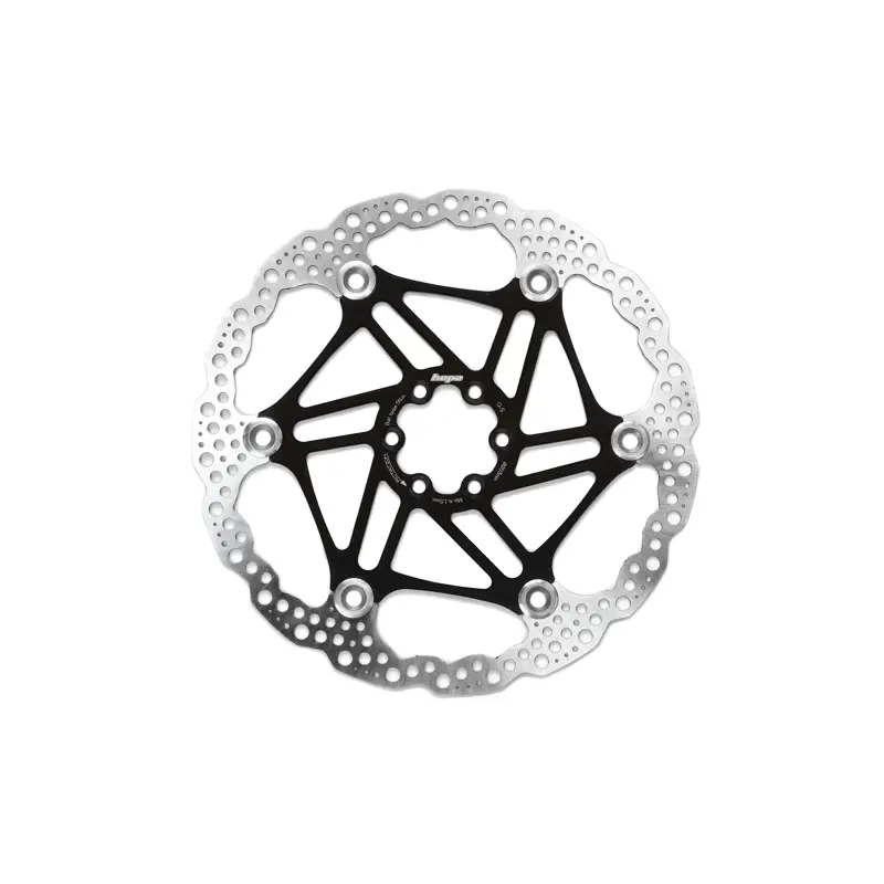 Balfes Bikes Hope Floating Disc 6 Bolt 203mm Rotor in Black | Free postage over £30, £10 off first order, price match & 0% finance.