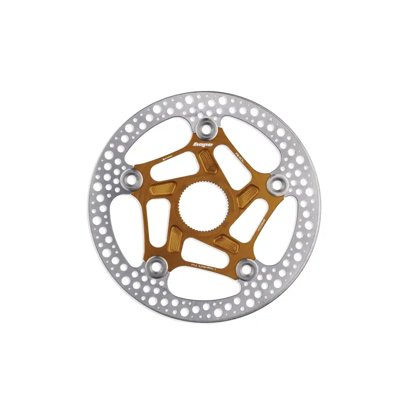 Balfes Bikes Hope RX Centre Lock Disc 160mm Rotor in Orange | Free postage over £30, £10 off first order, price match & 0% finance.