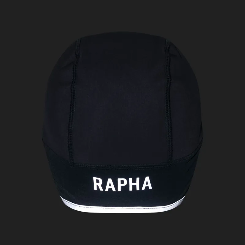 Rapha Pro Team Peaked Shadow Hat in Black/Black-3