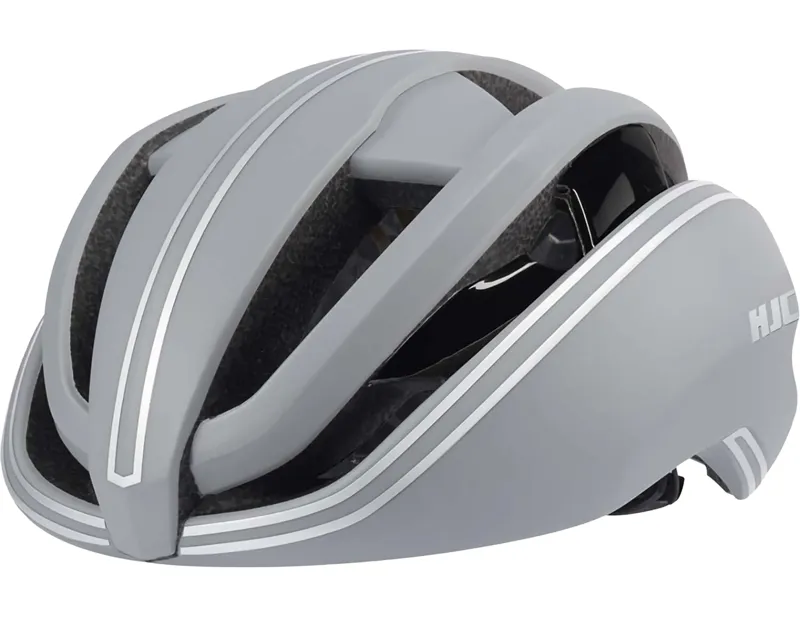HJC Ibex 2.0 Road Helmet in Matt Grey Silver Line 