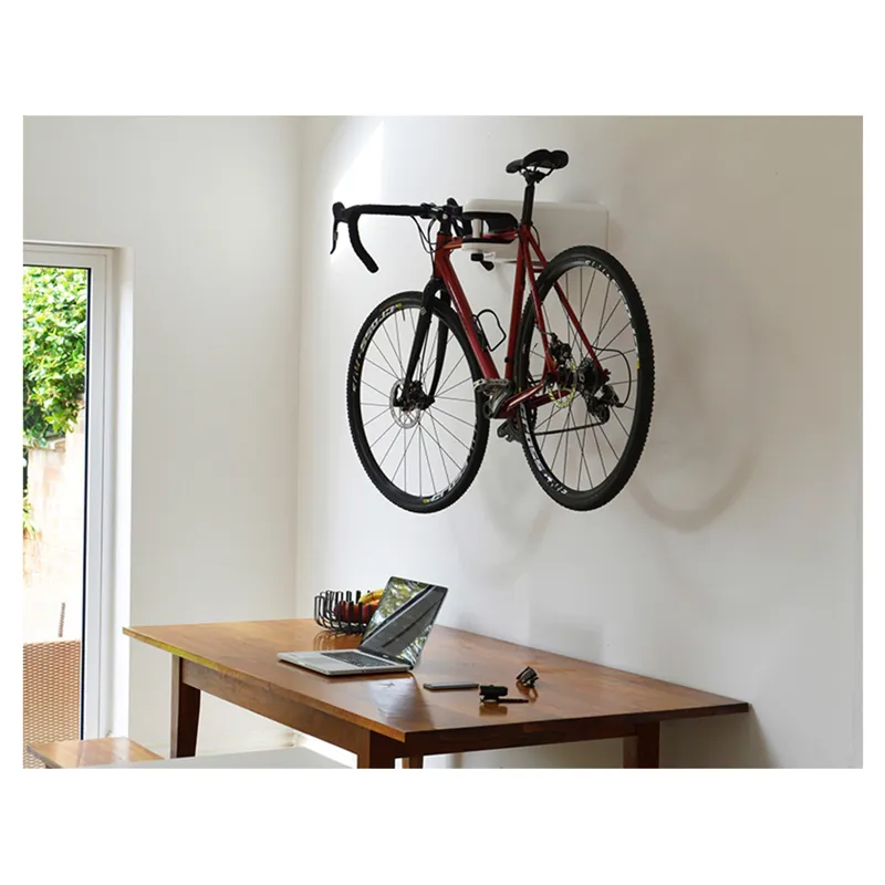 Hiplok Airlok Wall Mounted Lock/Hanger in Black-1