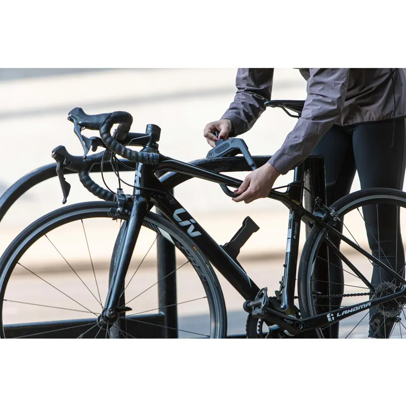 Hiplok DX D Lock With Frame Clip in Black-2