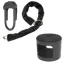 Hiplok DXXL D-Lock and Chain Combo with Hiplok Ankr Ground and Wall Anchor in Black Bundle