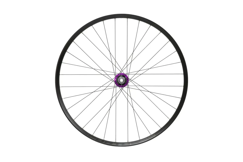 Hope Fortus 35W Pro 5 6-Bolt 27.5in Rear Wheel in Black/Purple