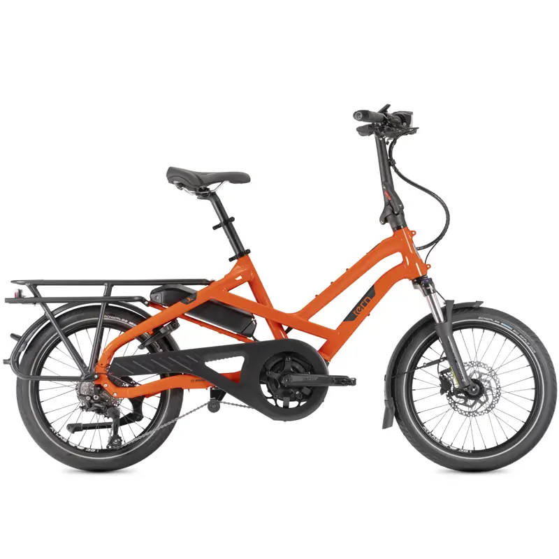 Balfes Bikes Tern HSD P10 Electric Cargo Bike 2026 in Orange | Free postage over £30, £10 off first order, price match & 0% finance.