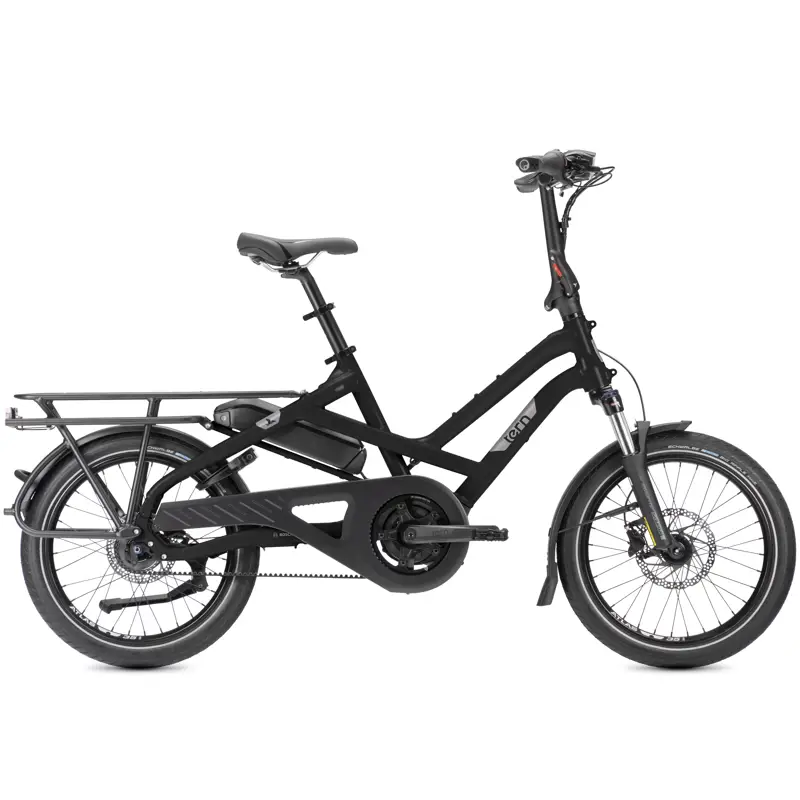 Balfes Bikes Tern HSD P5i Electric Cargo Bike 2026 in Satin Black | Free postage over £30, £10 off first order, price match & 0% finance.