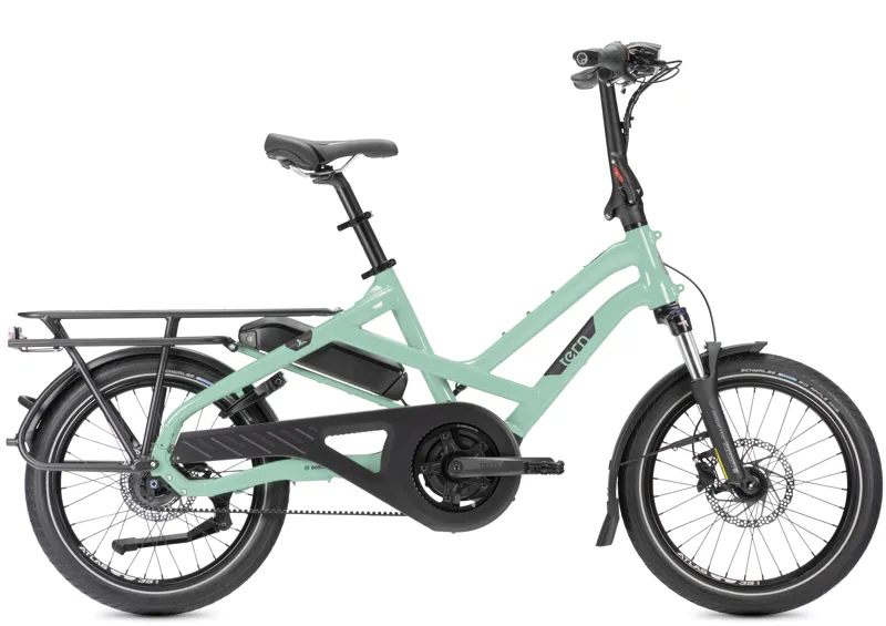 Balfes Bikes Tern HSD P5i Electric Cargo Bike 2026 in Sea Breeze | Free postage over £30, £10 off first order, price match & 0% finance.