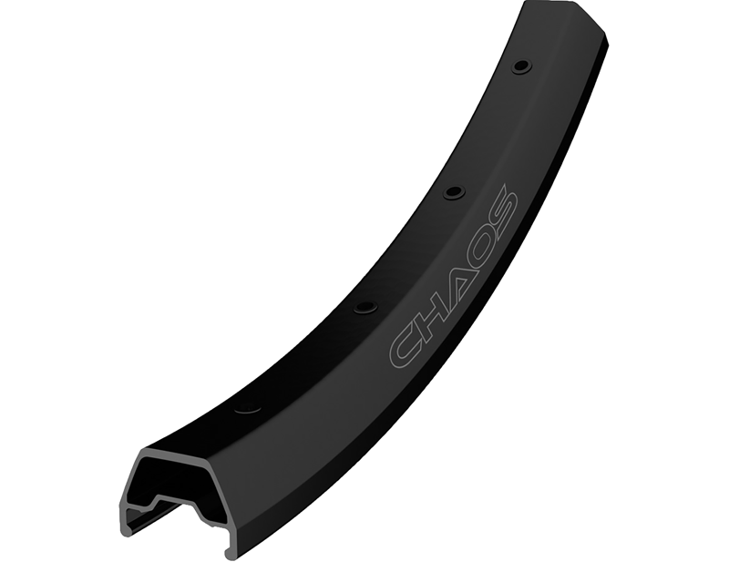 Halo Chaos 26in 32h Rim in Black 