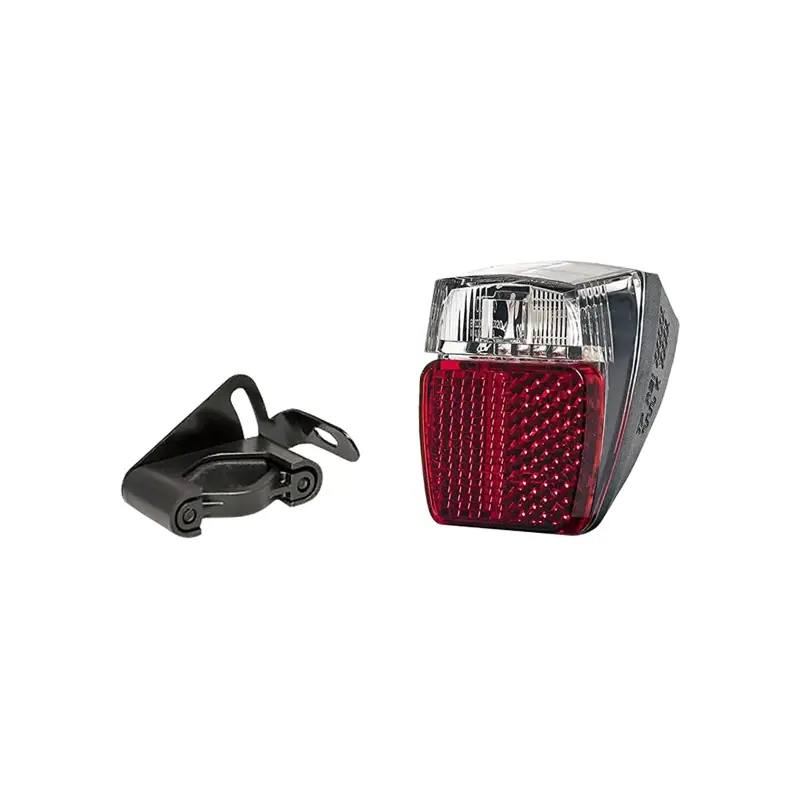 Balfes Bikes Herrmans H-Trace Mini Dynamo Rear Light in Black/Dark Red | Free postage over £30, £10 off first order, price match & 0% finance.