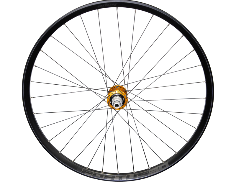Ex Display Hope Fortus 30W Pro 5 29in SRAM XD Boost E-Bike Rear Wheel in Black/Orange-1