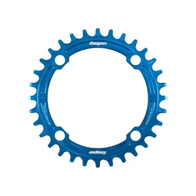 Balfes Bikes Hope R22 Retainer Chainring 104 BCD 34T in Blue | Free postage over £30, £10 off first order, price match & 0% finance.
