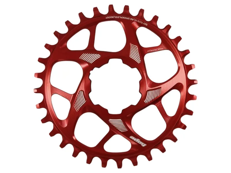 Hope R22 Spiderless Chainring 34T Boost in Red