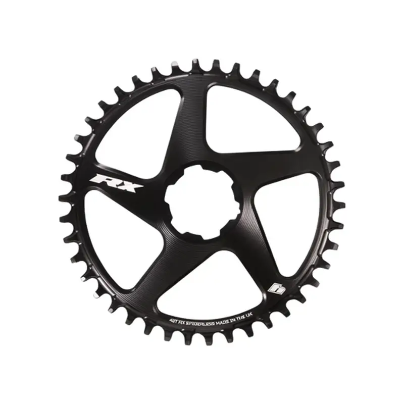 Balfes Bikes Hope RX Spiderless V2 Chainring 42T in Black | Free postage over £30, £10 off first order, price match & 0% finance.