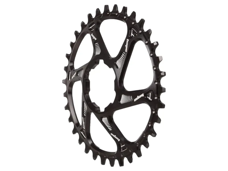 Hope Spiderless Chainring R22 32T in Black-1