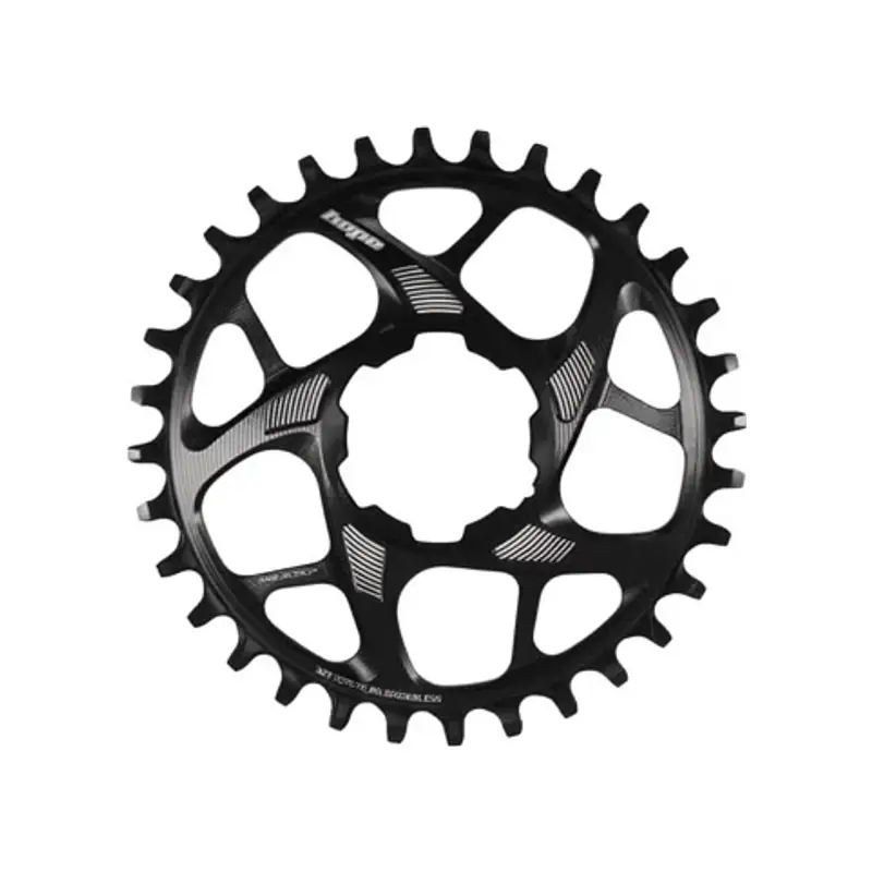 Balfes Bikes Hope Spiderless Chainring R22 34T in Black | Free postage over £30, £10 off first order, price match & 0% finance.