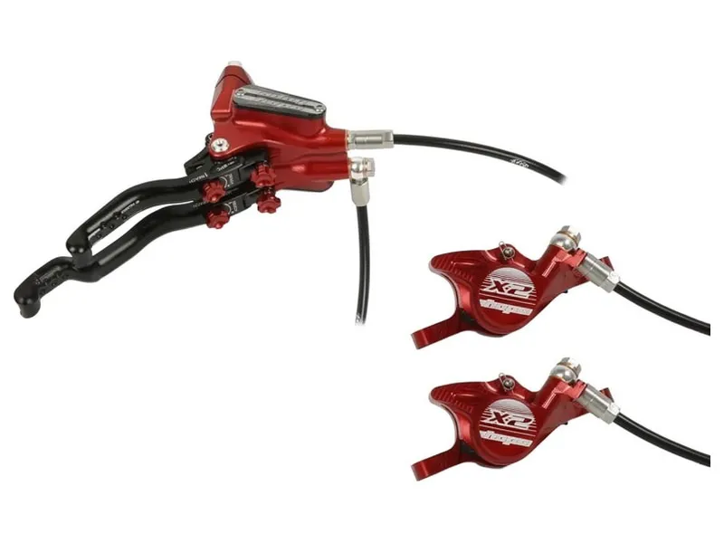 Hope Tech 3 X2 DUO No Rotor Right Hand in Red