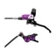 Hope Tech 4 V4 No Rotor L/H Brake in Black/Purple