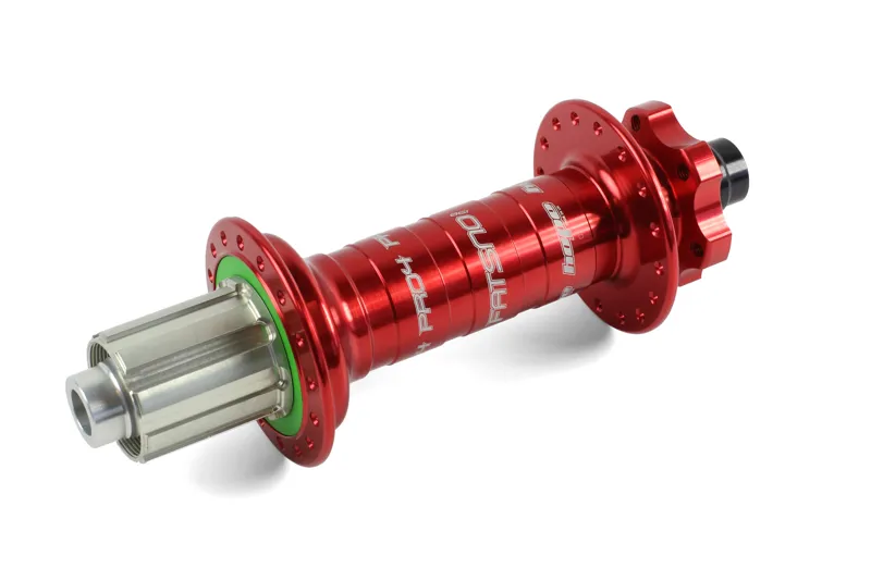 Hope PRO 4 Rear 32H  Fatsno 197mm 12mm Micro Spline Hub in Red-1
