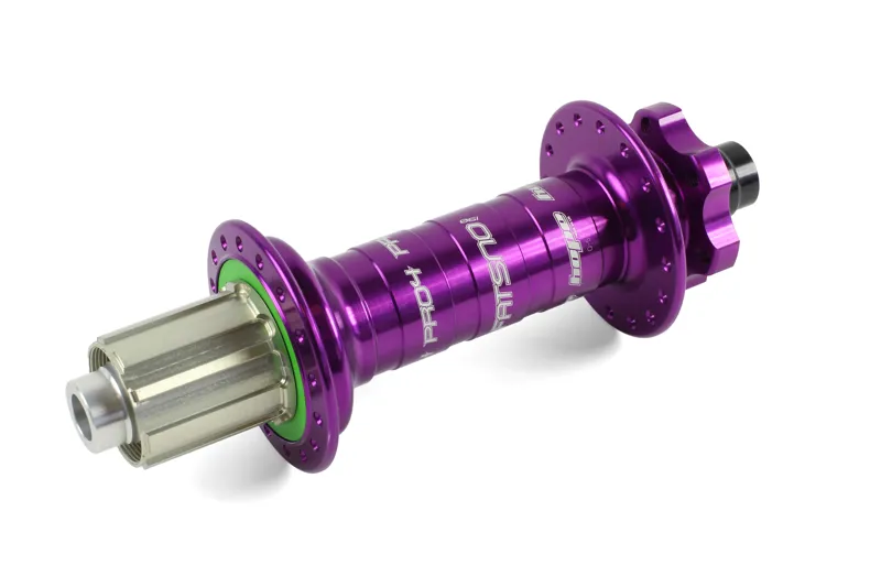 Hope PRO 4 Rear 32H Fatsno 197mm 12mm Shimano HG Steel Hub in Purple
