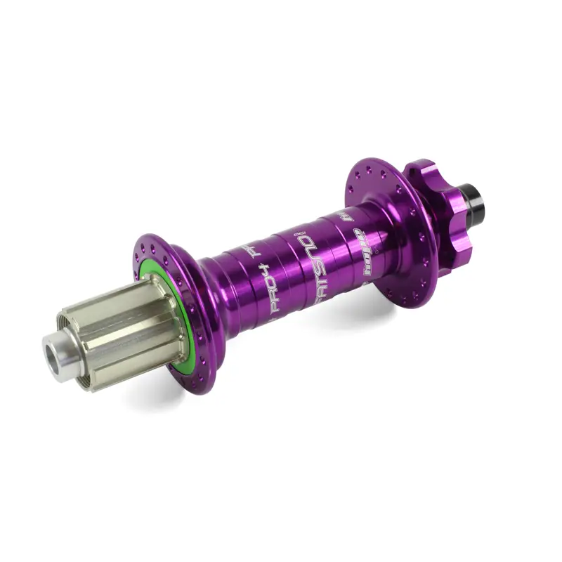 Balfes Bikes Hope PRO 4 Rear 32H Fatsno 197mm 12mm Shimano HG Steel Hub in Purple | Free postage over £30, £10 off first order, price match & 0% finance.